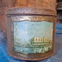 Scatola latta vintage BISCOTTI DORIA