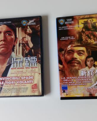 DVD arti marziali 2 film di Chang Cheh