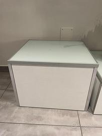 Mobiletto contenitore con ruote