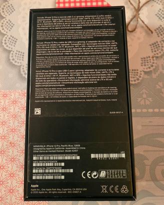 Iphone 12 Pro Azzurro