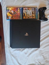 PS4 Pro + GTA 5 e NBA 2K23 (Leggere descrizione)