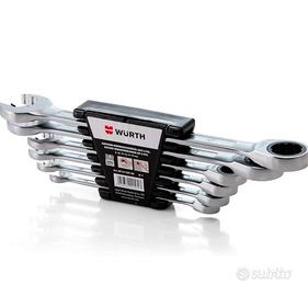Würth Zebra, chiave a cricchetto, 6 pezzi