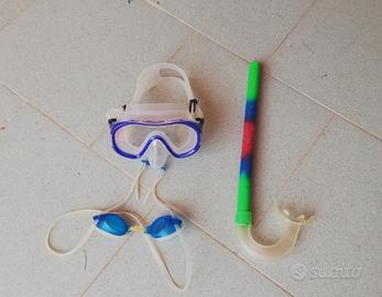 Set snorkeling per bambino
