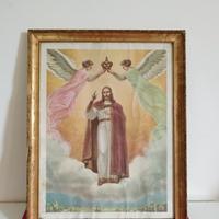 Quadro religioso da restaurare