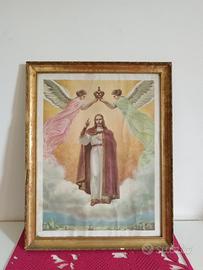 Quadro religioso da restaurare