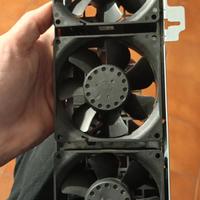 DELL heatsinks assembly Delta Brushless Fans 12V