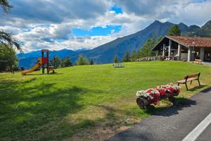 Monolocale con giardino a ColdeJoux Saint Vincent