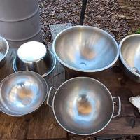 Ciotole bastardelle in acciaio