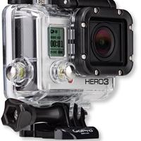 2× GoPro HERO3 White con mount subacqueo