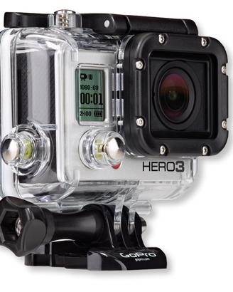 2× GoPro HERO3 White con mount subacqueo