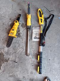 motosega tagliasiepe telescopico a batterke