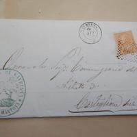 1875 Lettera Municipio Cavriana - Numerale 118 per