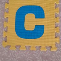 Tappeto puzzle lettere