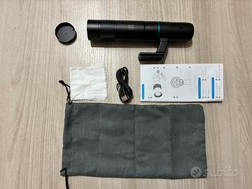 Teleobiettivo elettronico zoom