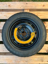 Ruotino fiat 135/80 B14 80P con set atrezzi