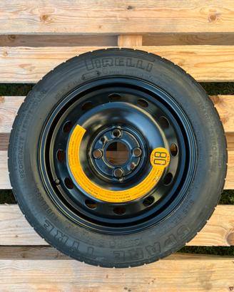Ruotino fiat 135/80 B14 80P con set atrezzi