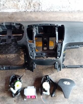 KIT AIRBAG COMPLETO CON CRUSCOTTO HYUNDAI IX20 201