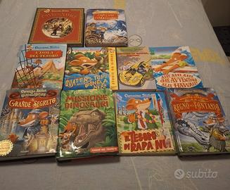 Collezione 10  libri per bambini Geronimo Stilton