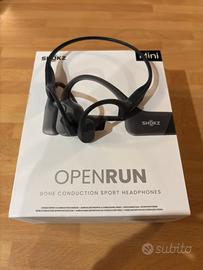 Shokz Openrun conduzione ossea