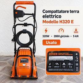 Compattatore terra elettrico Evolution H320-E