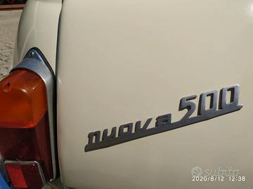 FIAT Cinquecento - agosto 1960 - Serie N