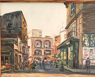 ANTONIO MARTUCCI (Napoli 1934) –   OLIO SU TAVOLA