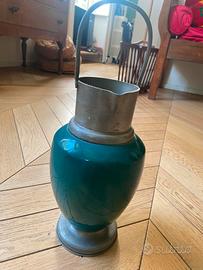 vaso verde vintage
