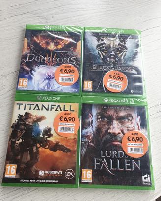 Lotto 4 Giochi Xbox One