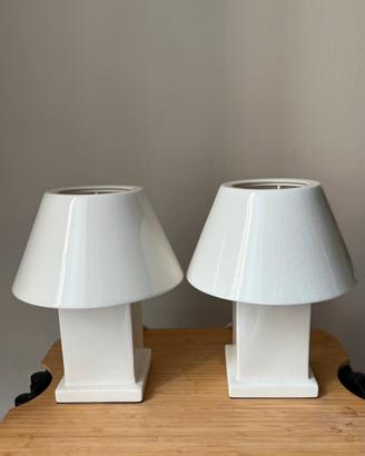 Coppia di lampade da tavolo Zara Home nuove