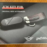 Portachiavi con design sportivo JCW per MINI