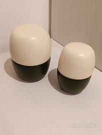 Set porta oggetti uovo bambù Ikea 