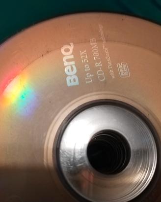 CD-R Benq e DVD-R Fortis