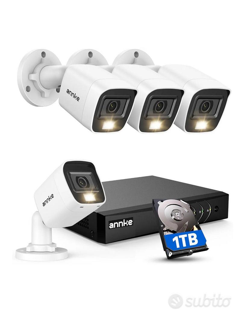 kit videosorveglianza, telecamere - Audio/Video In vendita a Gorizia