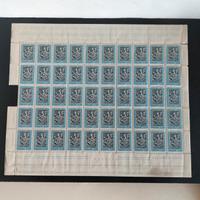 Francobolli Italia foglio 50 pz. Natale 1973