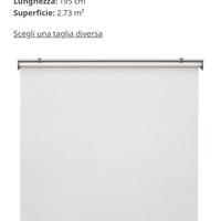3 tende a rullo bianche nuove
