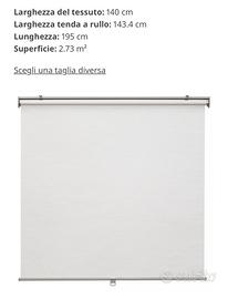 3 tende a rullo bianche nuove