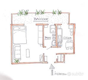 BILOCALE ad.ze PIAZZALE ACCURSIO