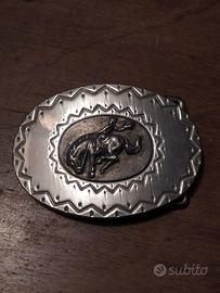 fibbia cintura western