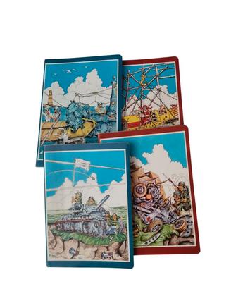 lotto 4 rari quaderni scuola piccoli vintage