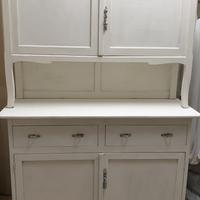credenza doppio corpo laccata