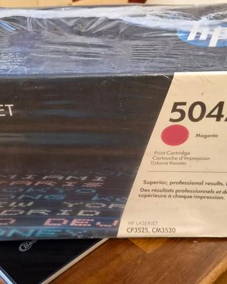 Toner Originali Hp serie 504A 