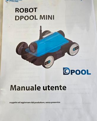 Robot pulizia piscina Dpool mini