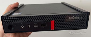 PC ThinkCentre Lenovo M720q+Monitor Lenovo e altro