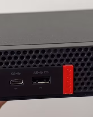 PC ThinkCentre Lenovo M720q+Monitor Lenovo e altro
