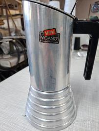 rara caffettiera moka vintage VEV Viganò anni 70
