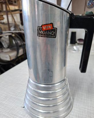 rara caffettiera moka vintage VEV Viganò anni 70