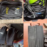 Attrezzatura subacquea completa usata