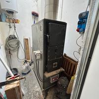 Caldaia a legna fabbri calor a fiamma inversa