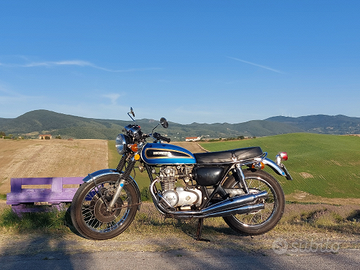 Honda CB four 500 K2 1976 targa oro