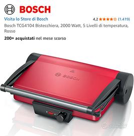 Bosch bistecchiera TCG 4104 nuova